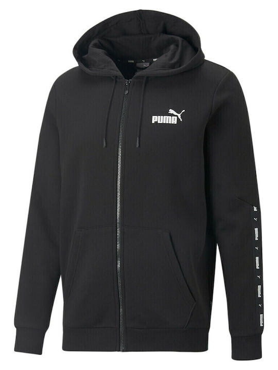Essentials Sweatshirt with Hood Black