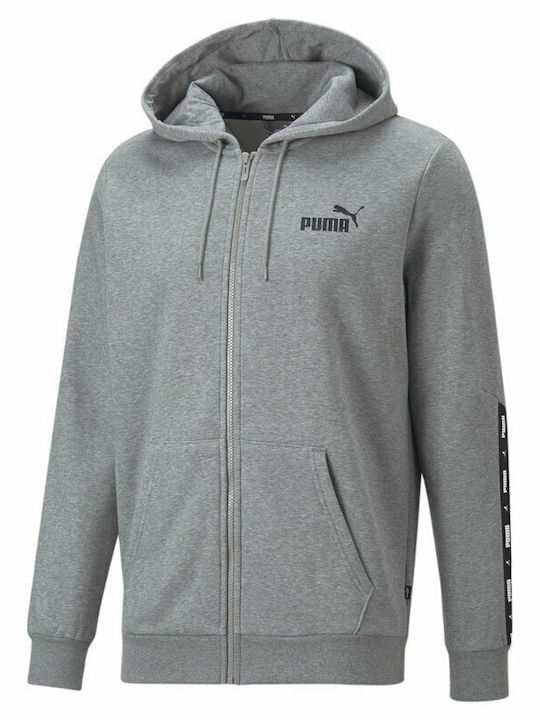 Ess+ Sweatshirt with Hood Gray
