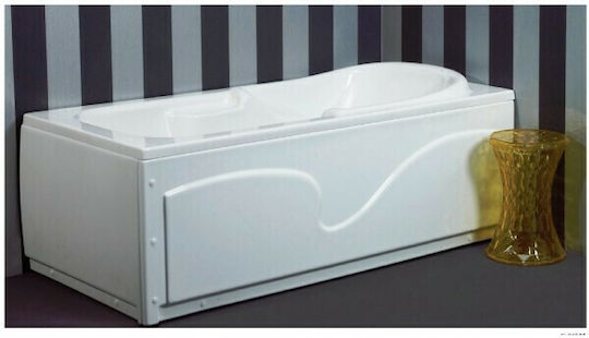 Sanitec Pauline Μπανιέρα Ακρυλική 170x80cm
