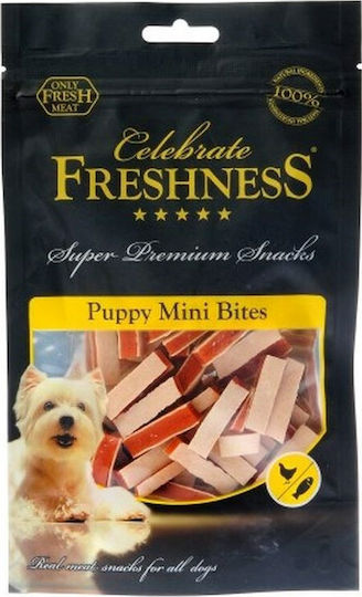 Celebrate Freshness Bites Treat for Puppies Diet with Chicken 100gr 84000