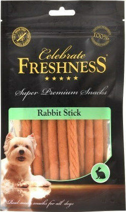 Celebrate Freshness Λιχουδιές σε Stick Σκύλου χωρίς Σιτηρά με Κουνέλι 100gr