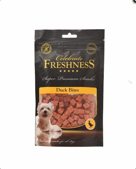 Celebrate Freshness Bites Dog Treat Diet Grain Free with Duck 100gr