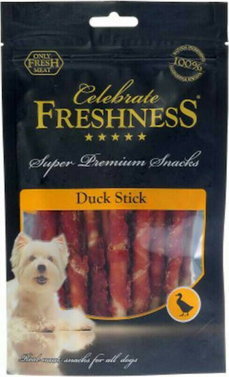 Celebrate Freshness Dog Stick Treats Diet Grain Free with Duck 100gr 84012