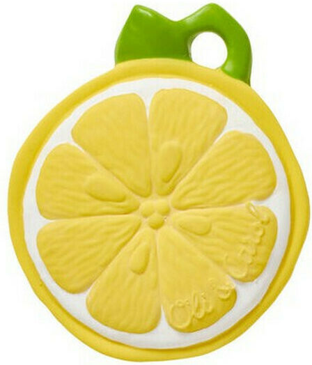 Oli&Carol John The Lemon Teether Teething Relief BPA Free Rubber For 0 M+ OC201383