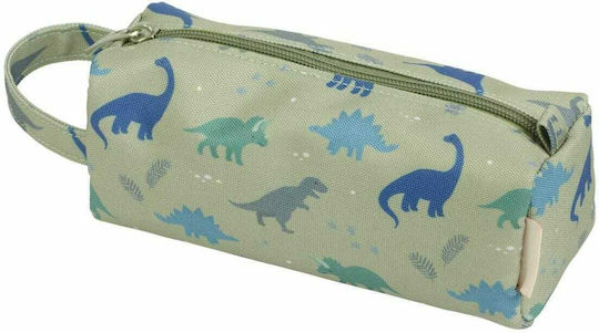 A Little Lovely Company Dinosaurs Κασετίνα Βαρελάκι Πολύχρωμη