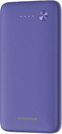 Riversong Horizon 10 Power Bank 10000mAh with 2 USB-A Ports Purple