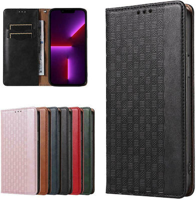 Hurtel Magnet Synthetic Leather Wallet Black (iPhone 13 Pro Max)