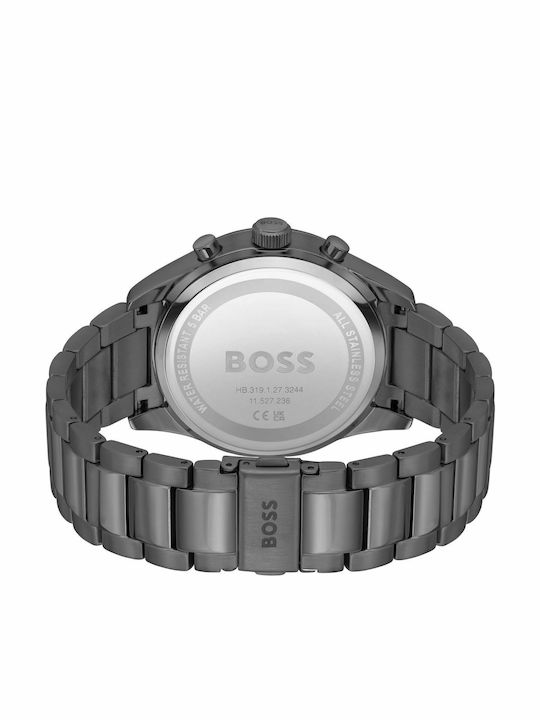 Boss View Uhr Batterie mit Metallarmband Boss View Uhr Batterie mit Metallarmband