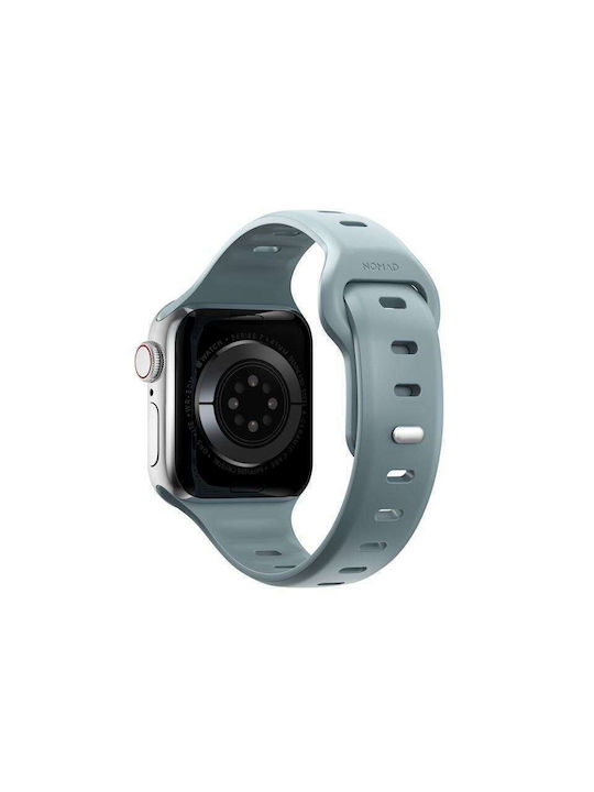 Nomad Sport Slim Strap Silicone with Pin Glacier Blue (Apple Watch 38/40/41/42mm) NM01139485