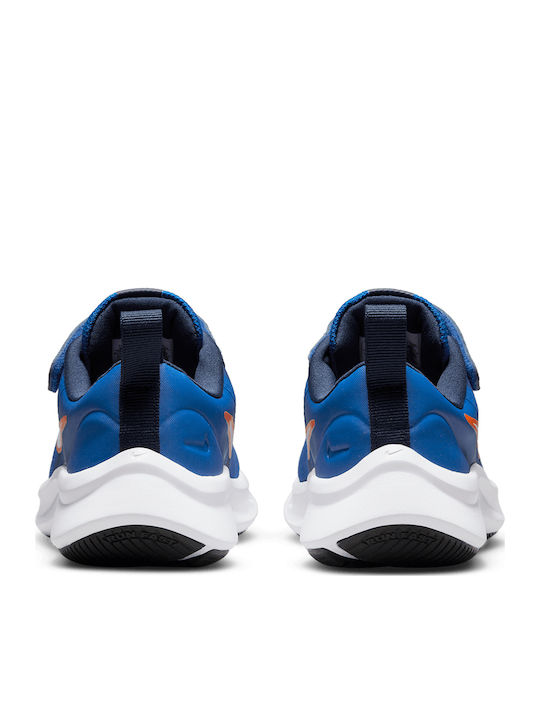 Star Runner 3 Αθλητικά Παιδικά Παπούτσια Running με Σκρατς Game Royal / Midnight Navy / Safety Orange / White