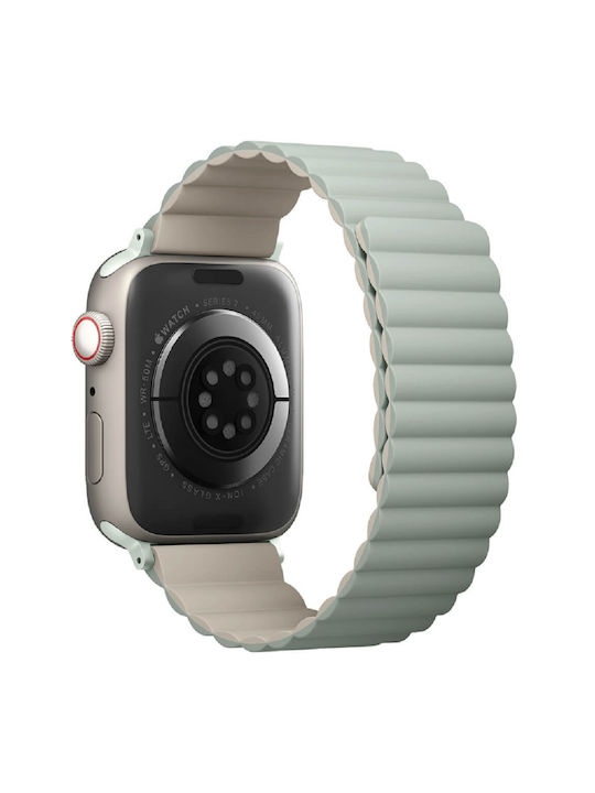 Uniq Revix Strap Silicone Sage / Beige (Apple Watch 44/45/46mm/Ultra 49mm) UNIQ-45MM-REVSAGBEG