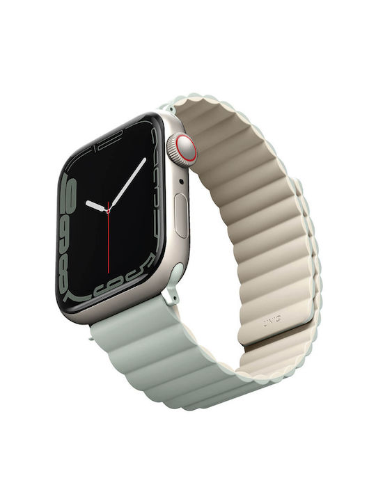 Uniq Revix Strap Silicone Sage / Beige (Apple Watch 44/45/46mm/Ultra 49mm) UNIQ-45MM-REVSAGBEG