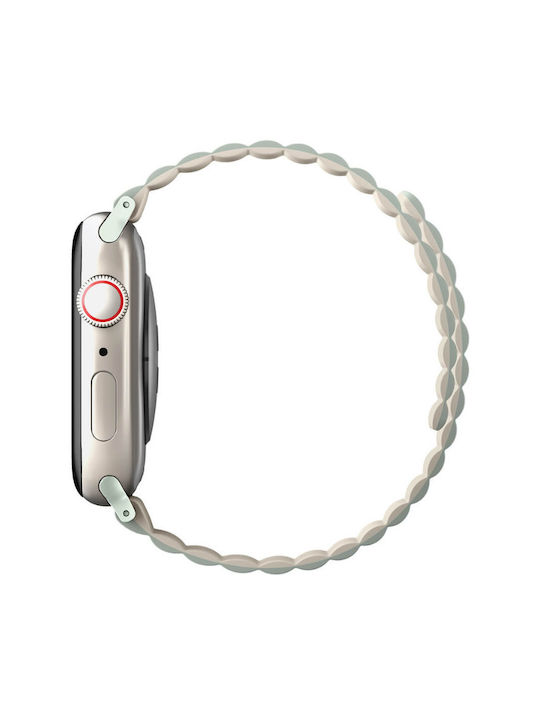 Uniq Revix Armband Silikon Sage / Beige (Apple Watch 38/40/41mm) UNIQ-41MM-REVSAGBEG