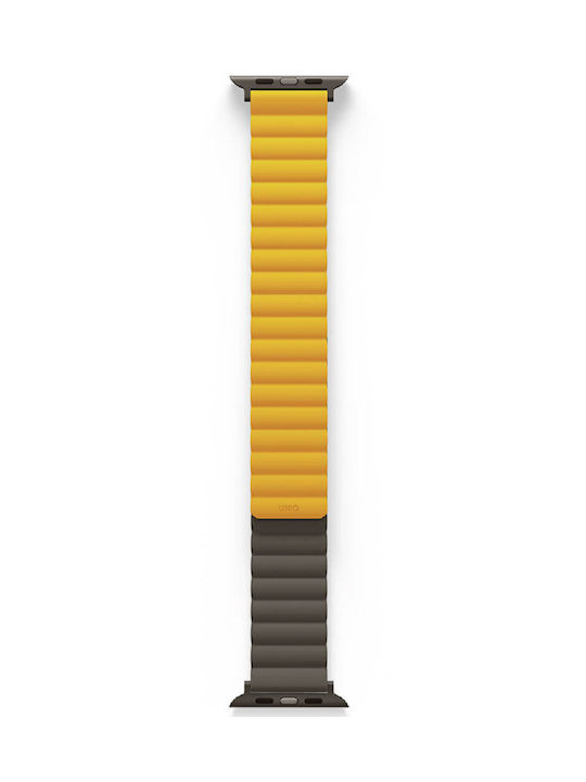 Uniq Revix Λουράκι Σιλικόνης Mustard / Khaki (Apple Watch 42/44/45mm)