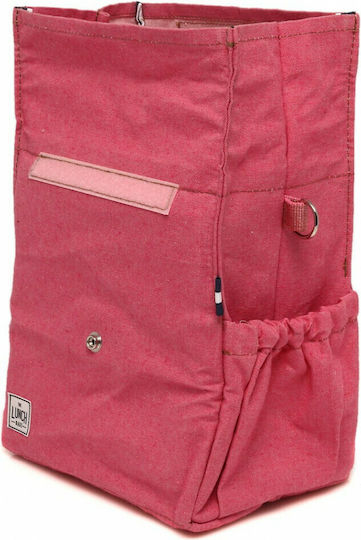 The Lunch Bags Original 2.0 School Insulated Hand Lunch Bag 5lt Pink 21 x 16 x 24cm