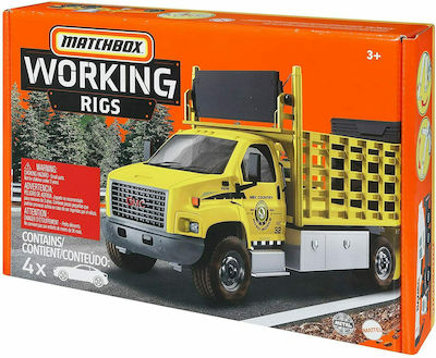 Mattel Construction Vehicles Комплект Камиони Кибритена кутия Пикап за 3++ Години