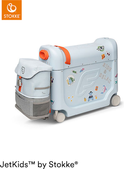 Stokke Куфар с Легло за Пътуване JetKids BedBox Син Небе