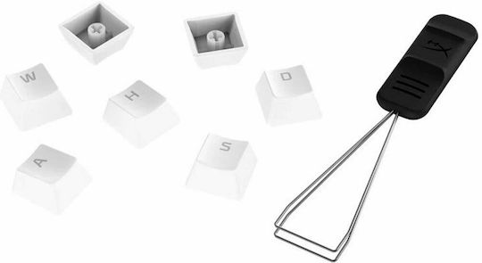 HyperX Full key Set Keycaps - PBT Keycap 519T5AA US English White