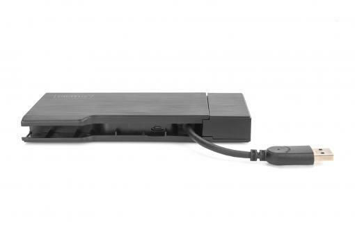 Digitus USB-A Docking Station με HDMI 4K Ethernet Γκρι (DA-70894)