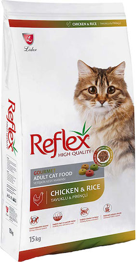 Reflex Adult Multi Colour Dry Food for Adult Cats with Chicken 15kg