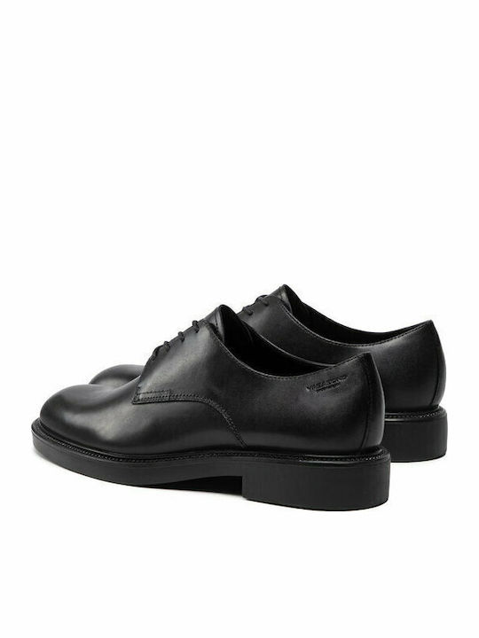 Leder Herren Freizeitschuhe Schwarz