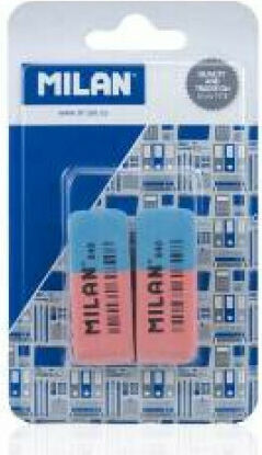 Milan Σετ Γόμες για Μολύβι και Στυλό 620 53x20x8mm 2τμχ