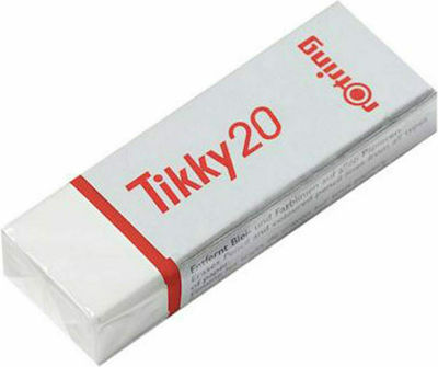 Rotring Eraser for Pencil and Pen Tikky 20 1pcs White