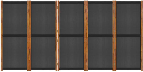 vidaXL Decorativ Paravan Tesatura cu 5 Panouri 350x180cm