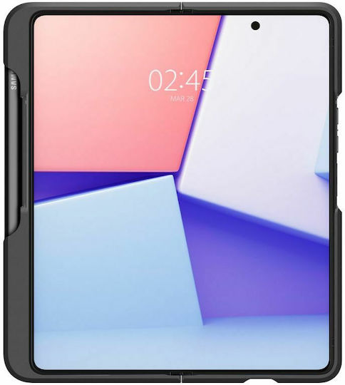 Spigen Thin Fit Pen Edition Umschlag Rückseite Kunststoff 1.55mm Schwarz (Galaxy Z Fold4)