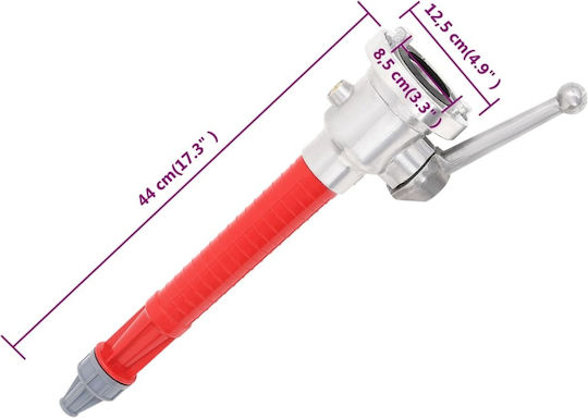 vidaXL Duza de Furtun de Pompieri Diametru 3", Lungime 20m & Presiune Maximă 6bar