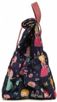 The Lunch Bags Kids Σχολικό Ισοθερμικό Τσαντάκι Φαγητού Χειρός 5lt Princess 21x16x24εκ.