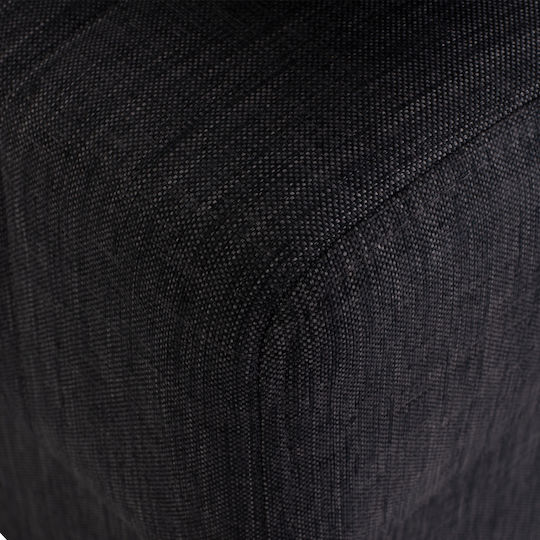 Andri Dreisitzer Sofa Sofa mit Stauraum Dark grey 180x72x77cm