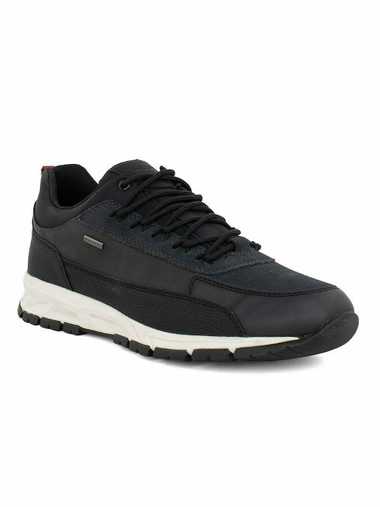 Geox Delray B Abx Ανδρικά Sneakers Μαύρα