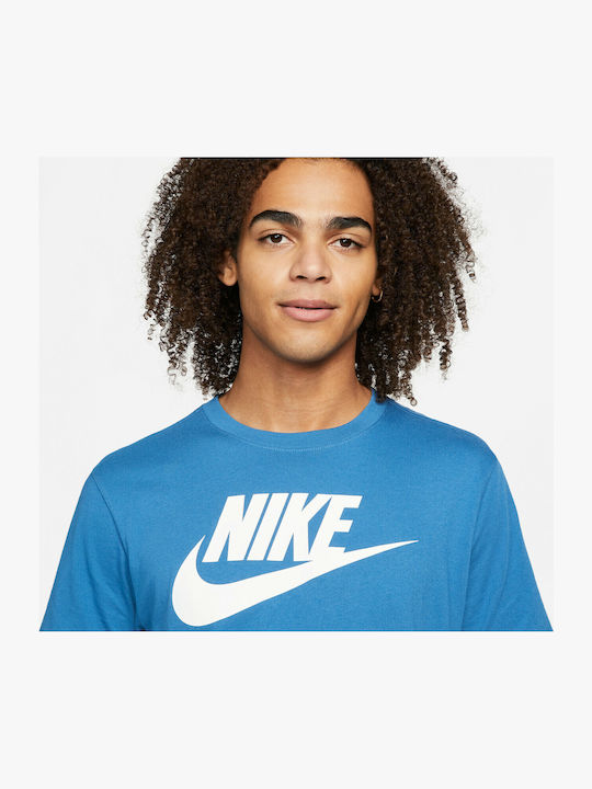 Icon Futura Dri-Fit Sportliches T-Shirt Blau