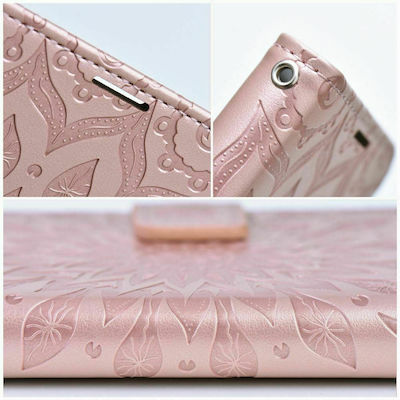 Forcell Mezzo Portofel Piele artificială Mandala Rose Gold (Galaxy S21 FE 5G - Galaxy S21 FE 5G)