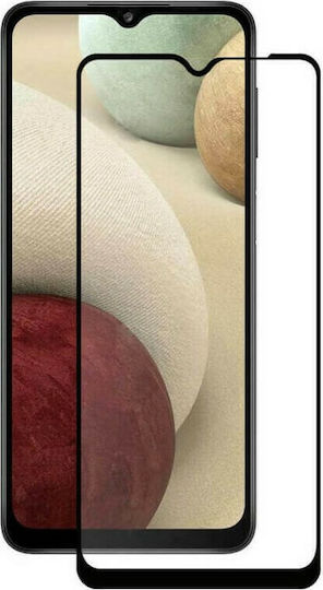 Пълно лепило Закалено стъкло за цялото лице Черен (Galaxy A12)