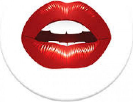 Pop Socket Κινητού Lips Κόκκινο