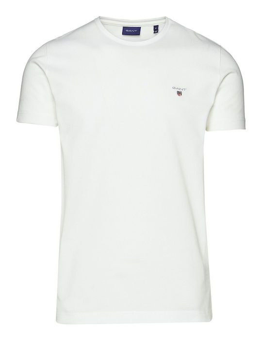 Gant Men's Short Sleeve T-shirt White