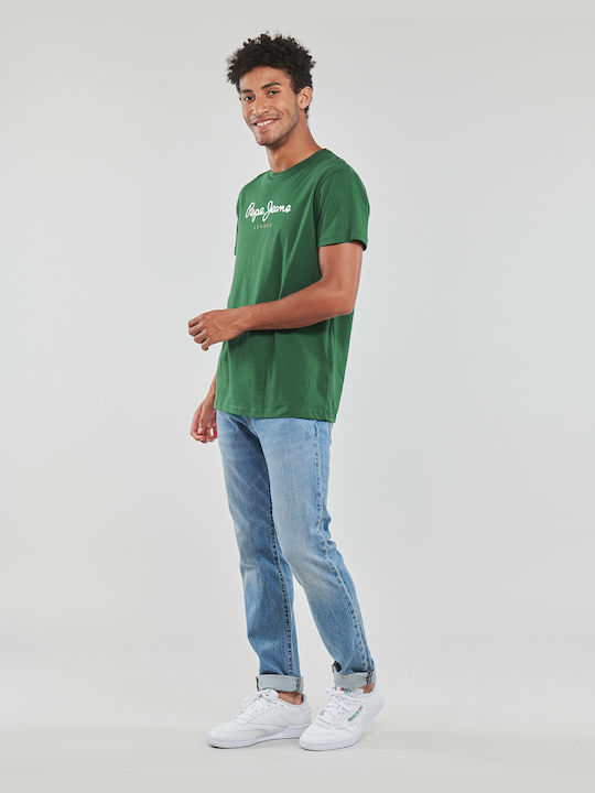 Pepe Jeans Herren T-Shirt Kurzarm Grün
