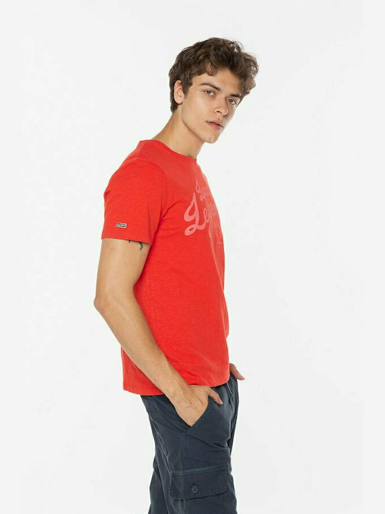 Superdry Herren T-Shirt Kurzarm Rot