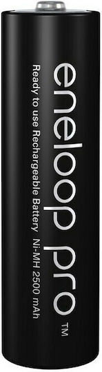 Panasonic Eneloop Pro Επαναφορτιζόμενες Μπαταρίες AAA Ni-MH 930mAh 1.2V 4τμχ