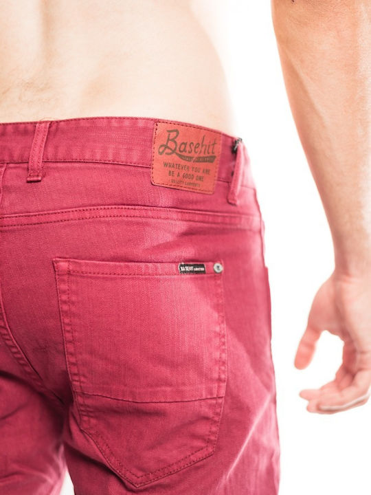 Men's Shorts Jeans Dark Berry