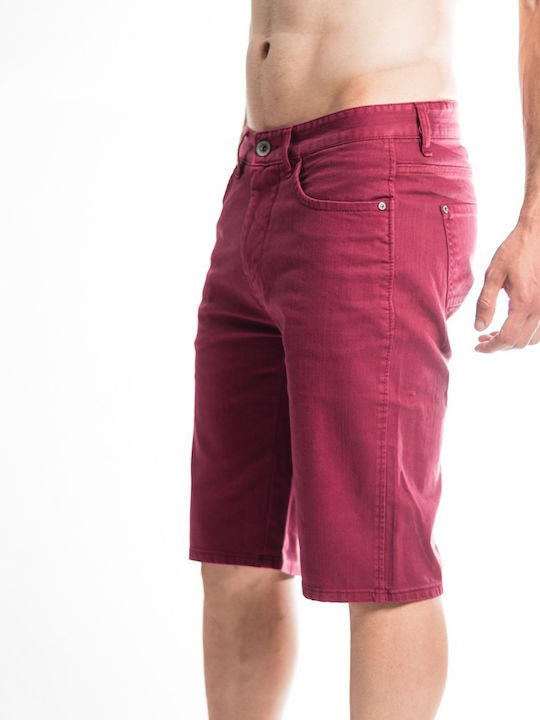 Men's Shorts Jeans Dark Berry