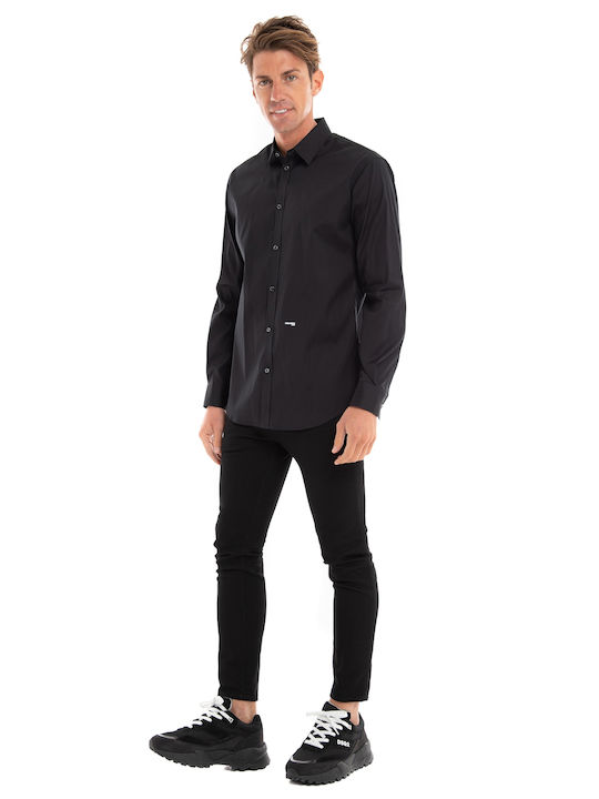 Dsquared2 Men's Shirt Long Sleeve Black