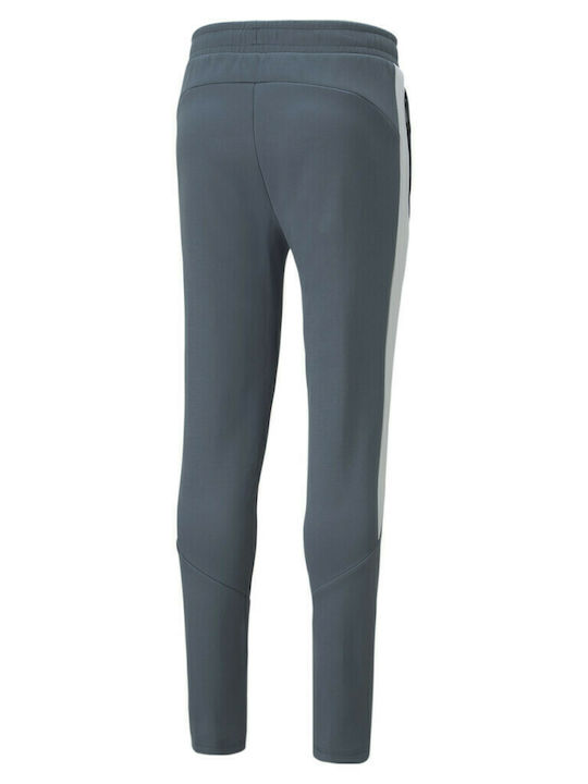 Evostripe Sweatpants with Elastic Light Blue