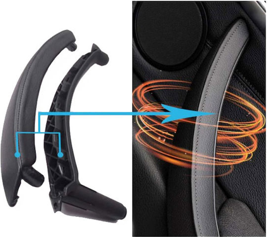 Carner Manere de usi Interior cu montaj Stânga spate BMW X5 0026961