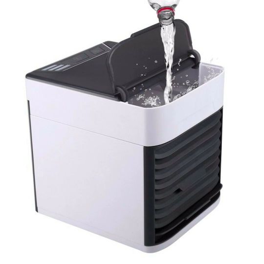 Factory Portable Air Conditioner Air Cooler Mini Air Conditioner USB with Water and Lighting White