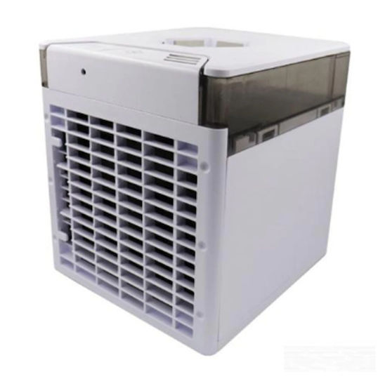 Ultra Air Cooler 3x Mini Air Conditioner Electric with Water and Lighting White