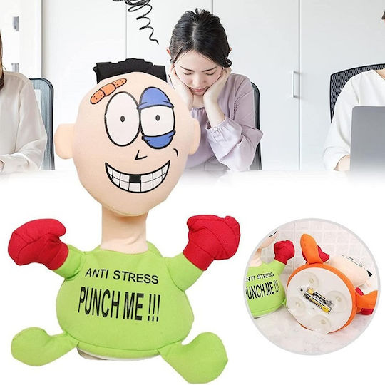 Puppe Anti-Stress Punch Me Quetschbar Squishy Grün