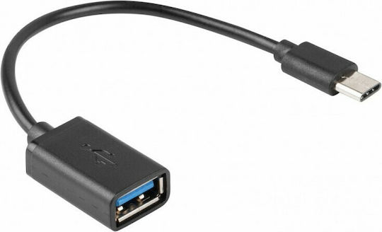 Lanberg Converter USB-C male to USB-A female 1pcs AD-OTG-UC-01
